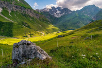 Berglandschaft im Lechquellengebirge von mindscapephotos