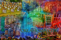 Oklahoma City Collage von Randi Grace Nilsberg