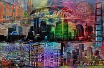 Boston Collage von Randi Grace Nilsberg