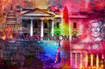 Washington DC Collage by Randi Grace Nilsberg