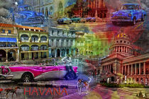 Havana Collage von Randi Grace Nilsberg