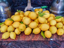 Zitrusfrüchte, Zitronen by Heike Loos