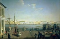 English Shore Street in St Petersburg by Benjamin Patersson