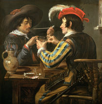 The Card Players  by Theodor Rombouts