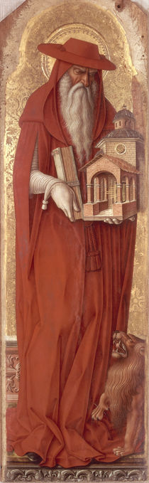 St.Jerome von Carlo Crivelli