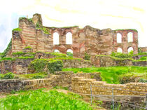 Römischen Ruinen der Kaiserthermen in Trier von havelmomente