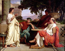 Horace by Charles Francois Jalabert