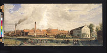 View of a Sugar Factory  by Charles Paul Etienne Desavary