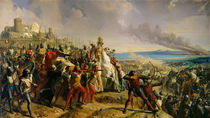 The Battle of Montgisard von Charles-Philippe Lariviere