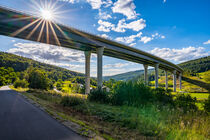 View of Sinntal Bridge von raphotography88