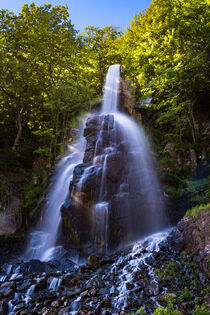 Smooth waterflow of Trusetaler waterfall by raphotography88