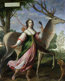 Marie de Rohan-Montbazon  von Claude Deruet