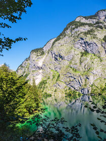 Blick auf den Obersee im Berchtesgadener Land von Rico Ködder
