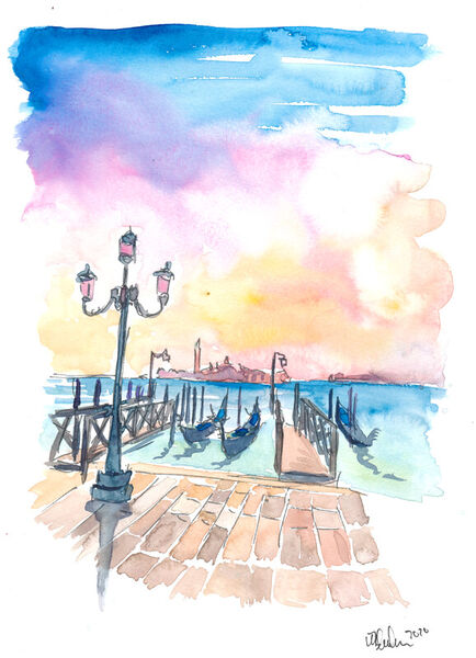 Venice-san-giorgio-maggiore-view-with-gondolas