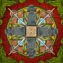 Mandala Celtic Glory von Peter  Awax
