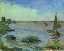 Windy Day on the Elbe by Richard Dreher