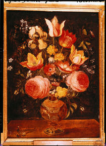 Vase of Flowers  by Daniel Seghers