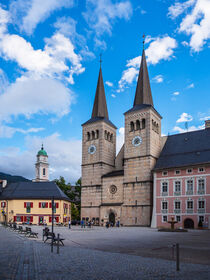 Kirche und Schlossplatz in Berchtesgaden by Rico Ködder