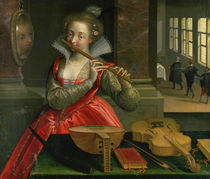 Allegory of Music  by Dirk de Quade van Ravesteyn
