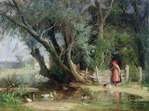 The Duck Pond  von Eduard Heinel