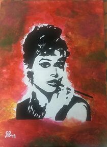  Audrey Hepburn by Rena Rady