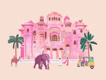 Patrika Gate, Jaipur by Elisandra Sevenstar