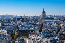 Blick auf das Pantheon in Paris von Rico Ködder