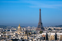 Blick auf den Eiffelturm in Paris von Rico Ködder