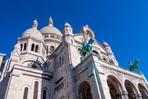 Blick auf die Basilika Sacre-Coeur in Paris von Rico Ködder