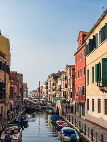 Historische Gebäude in der Altstadt von Venedig von Rico Ködder