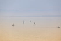 Segelboote auf dem Bodensee by Sylvia Benkmann