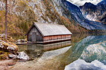 Bootshaus am Obersee by Dirk Rüter