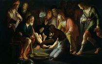 Christ Washing the Disciples' Feet by Peter Wtewael
