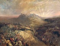 The Crusaders Before Jerusalem  von Eugenio Lucas Velazquez