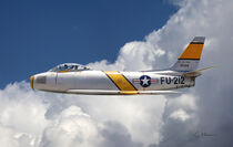 F-86 Super Sabre by Larry McManus