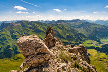 Traum Aussicht ins Lechquellengebirge von mindscapephotos