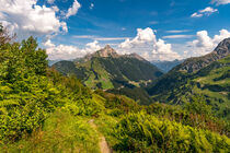 Wanderpfad im Lechquellengebirge von mindscapephotos