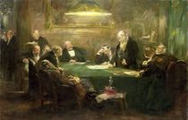 The Meeting of the Board of Directors by Ferdinand Brutt