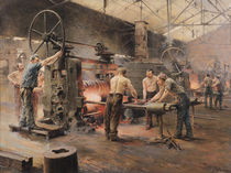 The Rolling Mill  by Ferdinand Joseph Gueldry