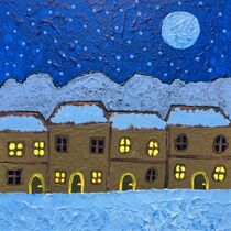 'Snowy night' by giart