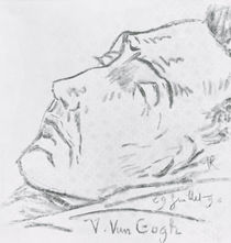 Portrait of Vincent Van Gogh  by Paul Gachet