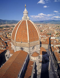 Exterior view of the Dome by Filippo Brunelleschi