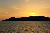 Sonnenaufgang über Korfu von Udo Beck