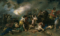The Final Day of Sagunto in 219BC von Francisco Domingo Marques