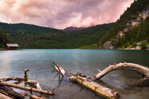 View on Blindsee lake on cloudy summer evening von raphotography88