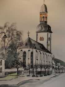 Kirche Bad Breisig by Dorothy Maurus
