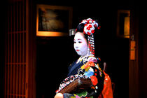Geisha in Kyoto by Desiree Picone