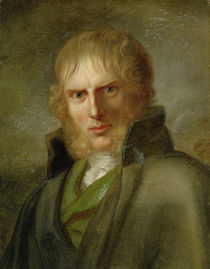 The Painter Caspar David Friedrich  von Franz Gerhard von Kugelgen