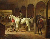 In a Stable  by Franz Kruger