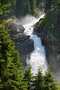 Krimmler Wasserfälle in Österreich. Wasserfall bei Krimml. von havelmomente